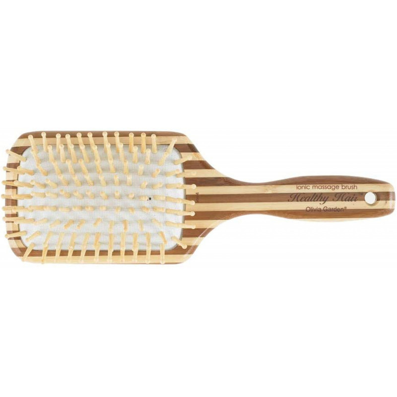 Olivia Garden Bamboo Pneumatic Massage Hairbrush, Currently priced at £12.95